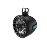 2-Way Speaker System - Pair, Black & White