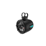 2-Way Speaker System - Pair, Black & White