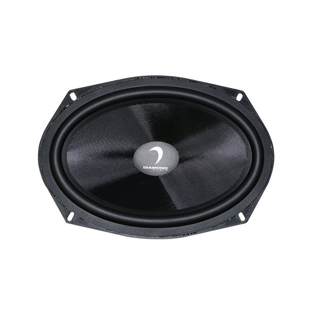 DES69C - DES Series 6x9" 2 - way Component System 25mm Aluminum Dome Tweeter - DES69C - Diamond Audio