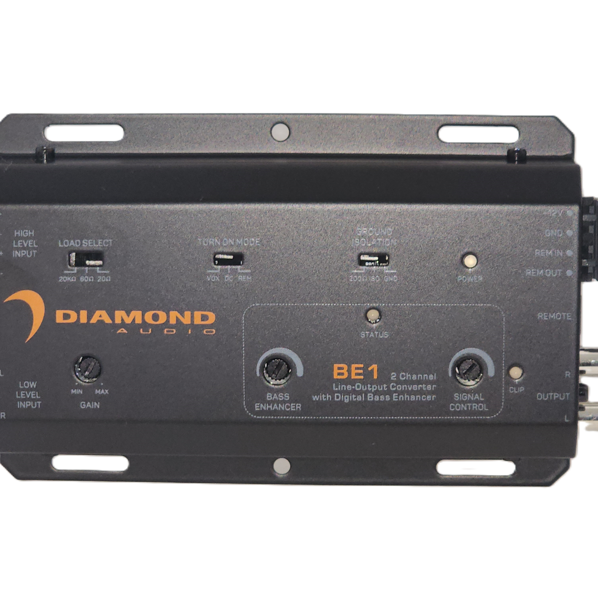 BE1 - 2-Channel Line-Output Converter W/Digital Bass Enhancer – AL & ED ...