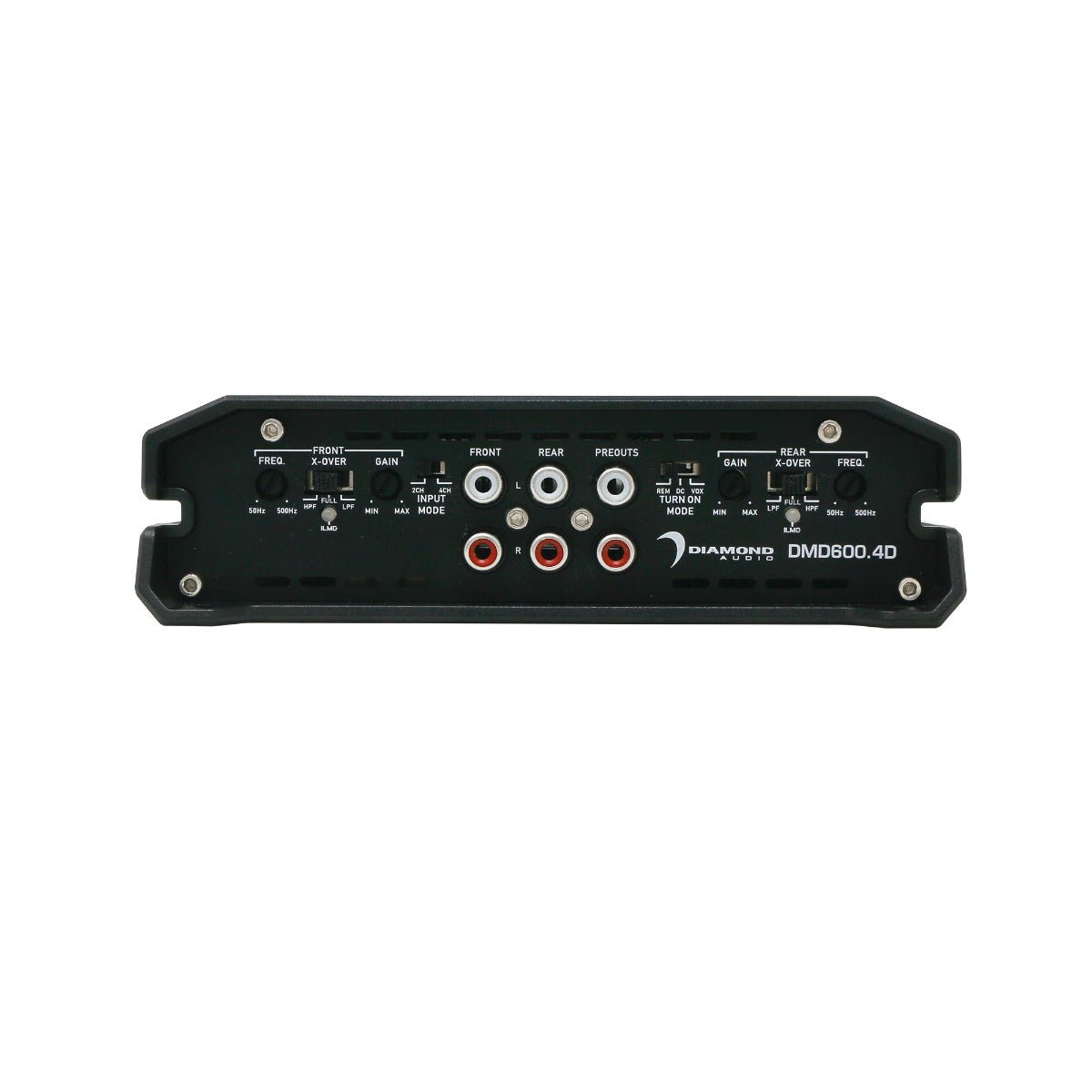 DMD Series 4 - Channel Full Range Digital Amplifier - DMD600.4D - DMD600.4D - Diamond Audio