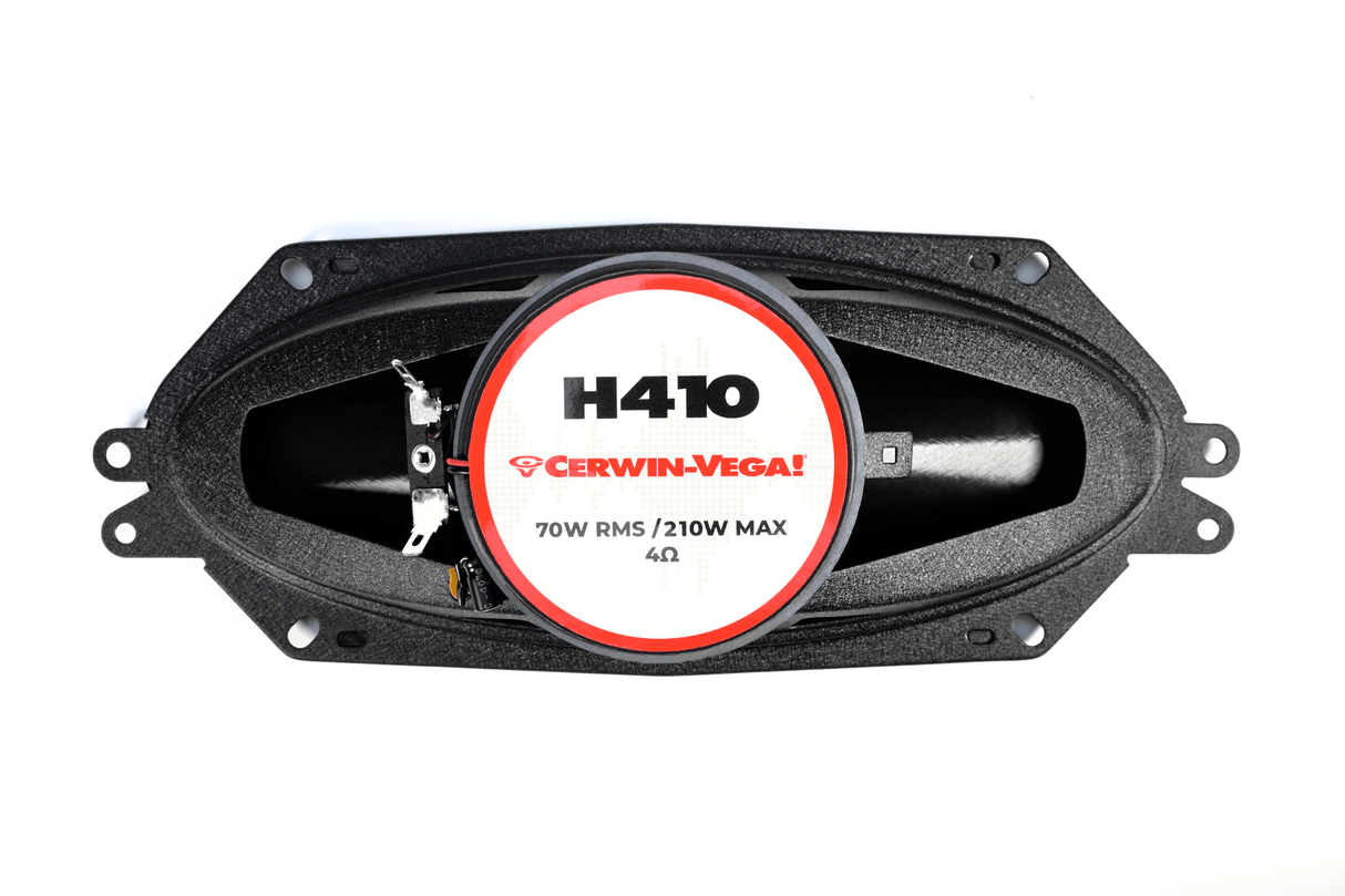 H410 - HED 4"x10” 2-Way Coaxial Full Range Speaker Set