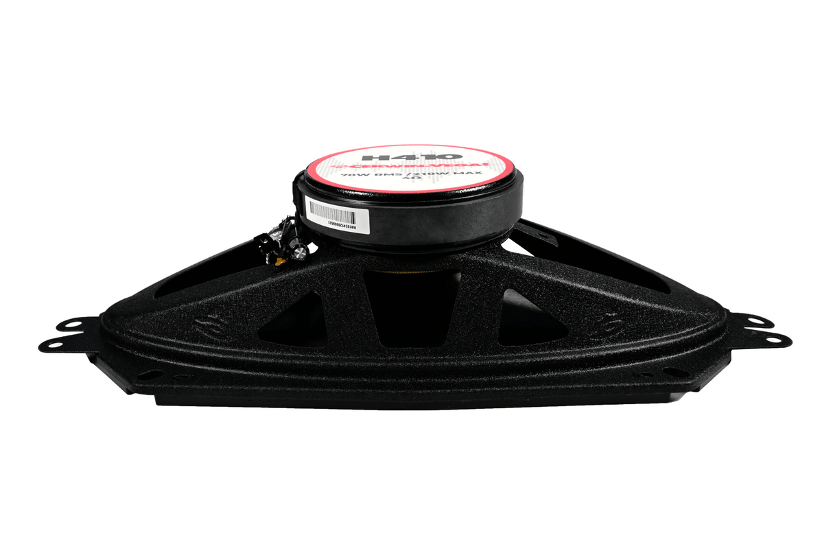 H410 - HED 4"x10” 2-Way Coaxial Full Range Speaker Set