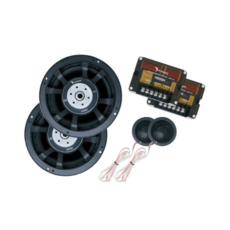 H65SH - HEX Series 6.5 “ 2 - Way Shallow Component Set w/Silk Dome Tweeter - H65SH - Diamond Audio