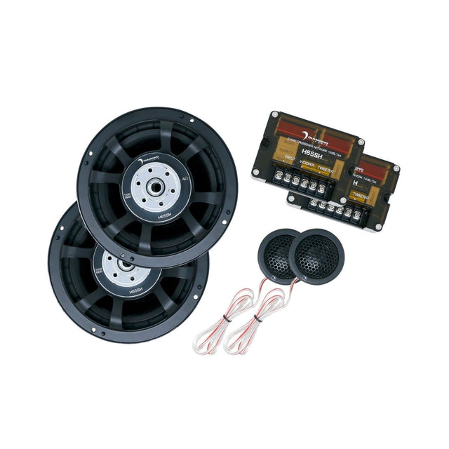 H65SH - HEX Series 6.5 “ 2 - Way Shallow Component Set w/Silk Dome Tweeter - H65SH - Diamond Audio
