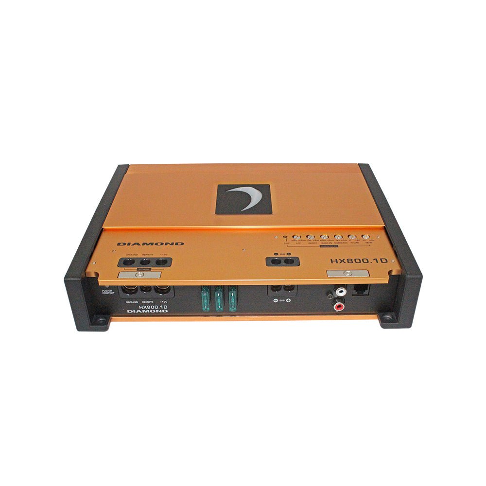 HX800.1D - HEX Series 800W RMS Class D Monoblock Amplifier - HX800.1D - Diamond Audio