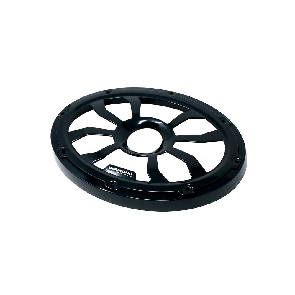 HXM69FBB – 6"x9" Flush Mount Speaker Grills - Black (Pair) - HXM69FBB - Diamond Audio