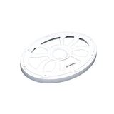 HXM69FWW - 6.5" Flush Mount Speaker Grills - White (Pair) - HXM69FWW - Diamond Audio