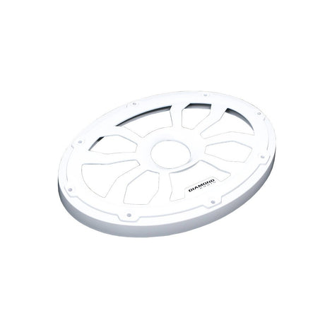 HXM69FWW - 6.5" Flush Mount Speaker Grills - White (Pair) - HXM69FWW - Diamond Audio