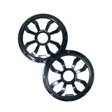 HXMF Series 8" Flush Mount Speaker Grills - Black (Pair) - HXM8FBB - HXM8FBB - Diamond Audio
