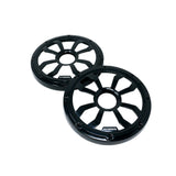 HXMF Series 8" Flush Mount Speaker Grills - Black (Pair) - HXM8FBB - HXM8FBB - Diamond Audio