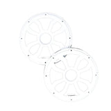 HXM65FWW - 6.5" Flush Mount Speaker Grills - Pair (White) - HXM65FWW - Diamond Audio