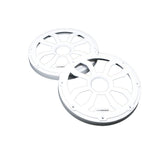 HXM65FWW - 6.5" Flush Mount Speaker Grills - Pair (White) - HXM65FWW - Diamond Audio