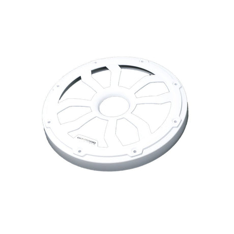 HXM65FWW - 6.5" Flush Mount Speaker Grills - Pair (White) - HXM65FWW - Diamond Audio