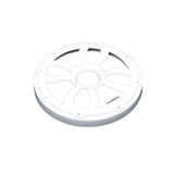 HXM65FWW - 6.5" Flush Mount Speaker Grills - Pair (White) - HXM65FWW - Diamond Audio
