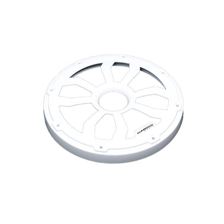 HXM65FWW - 6.5" Flush Mount Speaker Grills - Pair (White) - HXM65FWW - Diamond Audio