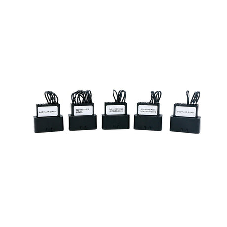 2014 - 2023 Harley Davidson OEM Amplifier Bypass Plugs - 1/2/3/4/5 Functions (5 - Pack Kit) - MSBYPLG - Diamond Audio