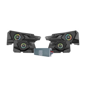 MSRZRKM14 - 2014+ RZR© 2DR / 4DR 6.5" 2 - Way Power Sports All Weather Coaxial Speaker 4 - Channel Amplifier - Diamond Audio