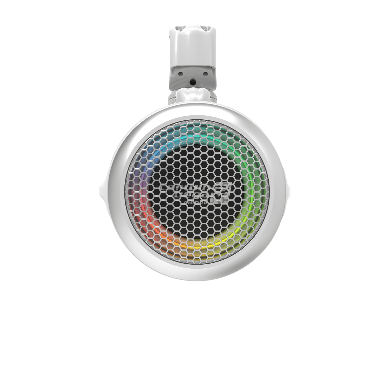 2-Way Speaker System (Pair), Black and White Coated Voice Coil Injection PP Cone Rubber Surround