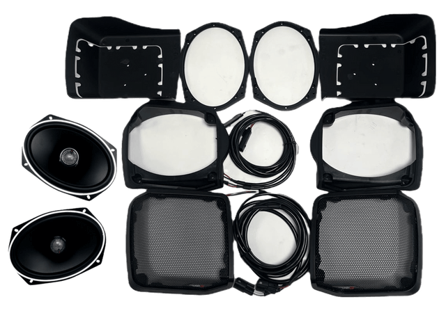 98-2013 Harley Davidson Cut-in Lid Kit with ST69CX (4Ω)