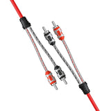 Cerwin Vega Dual Twisted RCA Cables