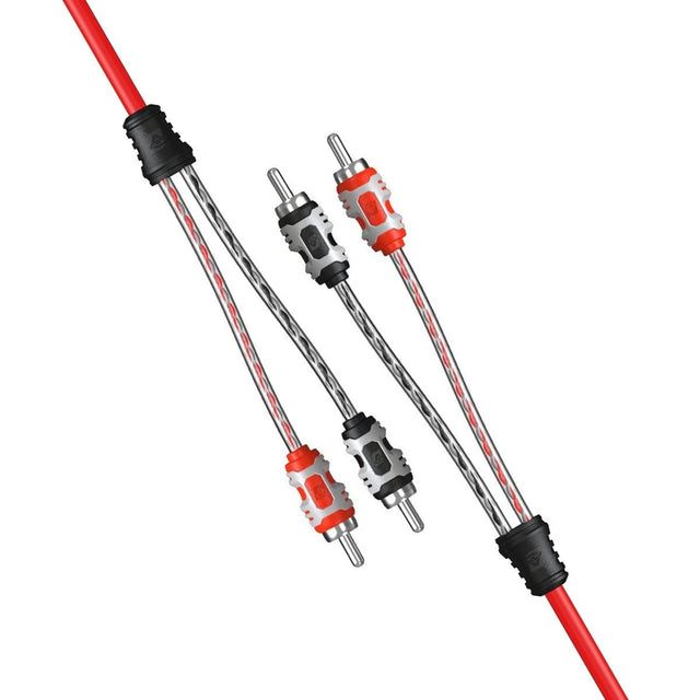 Cerwin Vega Dual Twisted RCA Cables