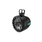 2-Way Speaker System - Pair, Black & White