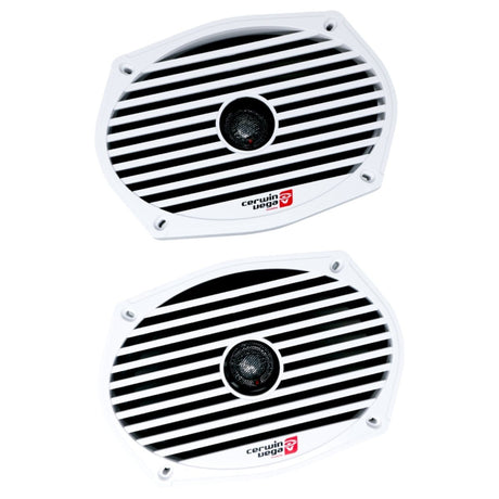 Stroker 6"x9” 2-Way Coax Speakers W/Titanium Dome Tweeter (4Ω) - ST69CX