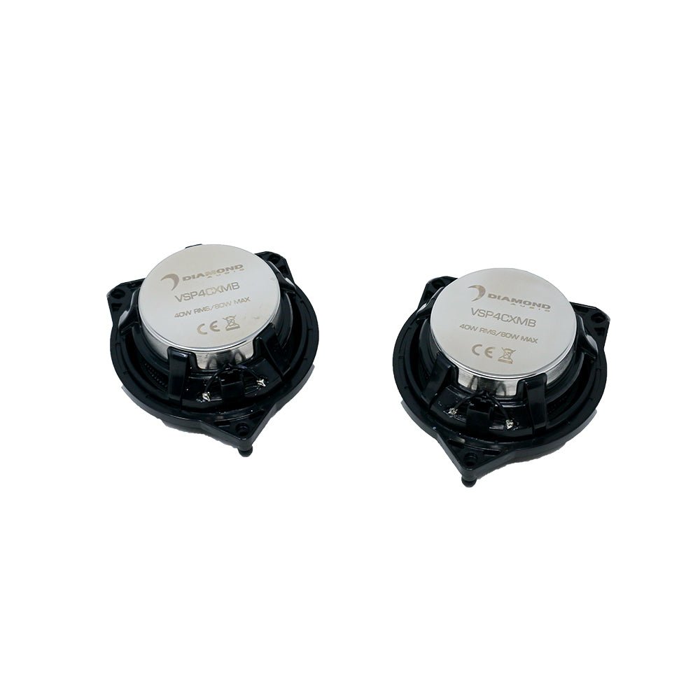 VSP4CXMB - Mercedes Benz® 4" 2 - Way Coaxial Speaker Set (Plug&Play) - VSP4CXMB - Diamond Audio