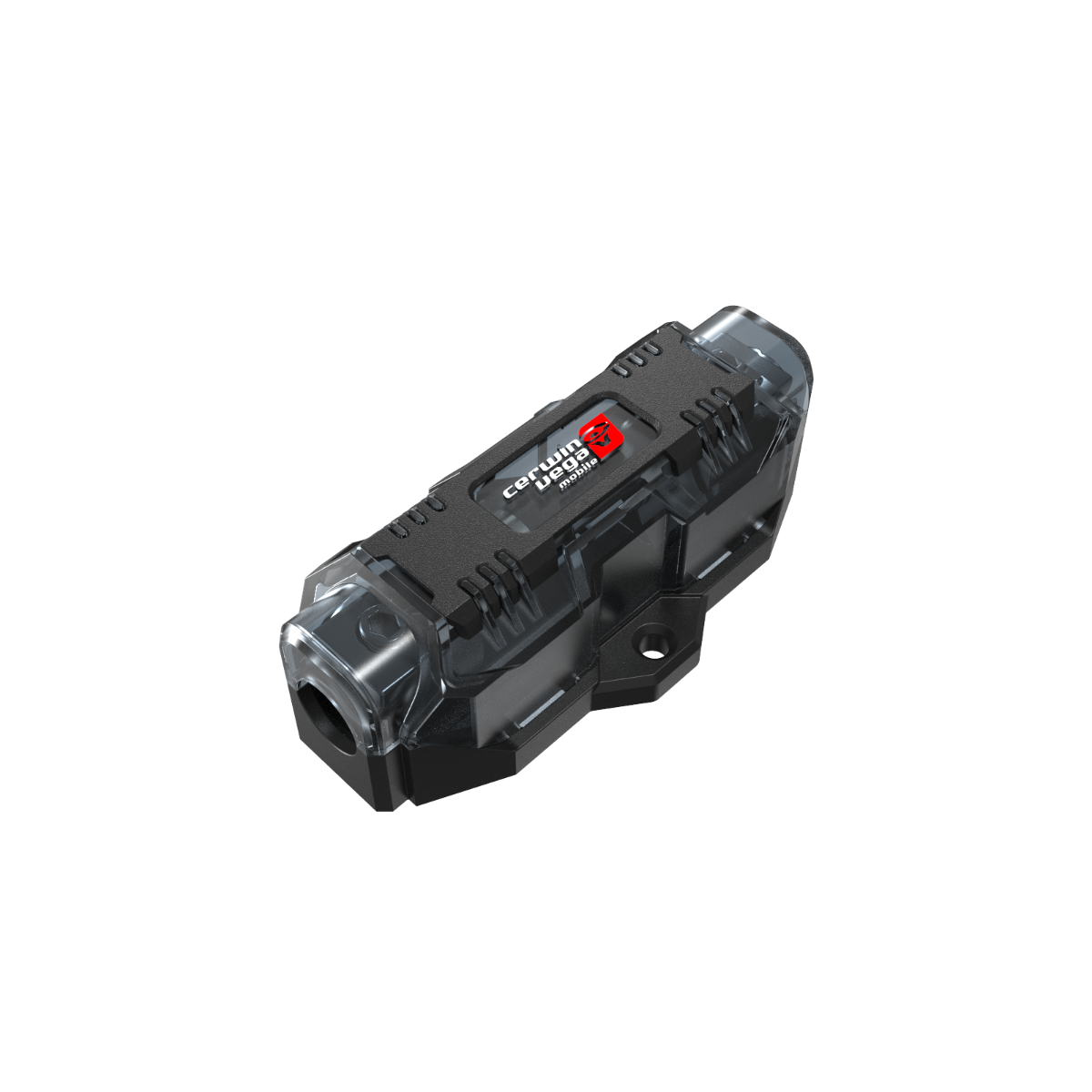 Cerwin Vega Fuse Holder AGU1 1-Position 4 Gauge Input and Output with 8 Gauge Reducer AGU Fuse Holder