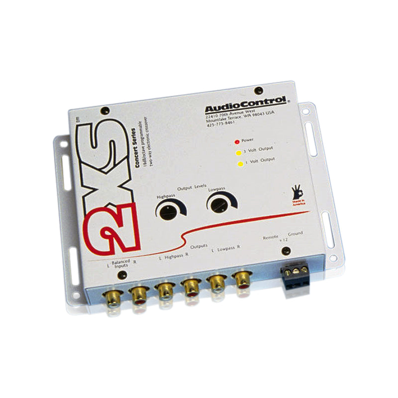 audio control 2XS クロスオーバー AudioControl 2XS - Concert Series Two Way Crossover – AL & ED's