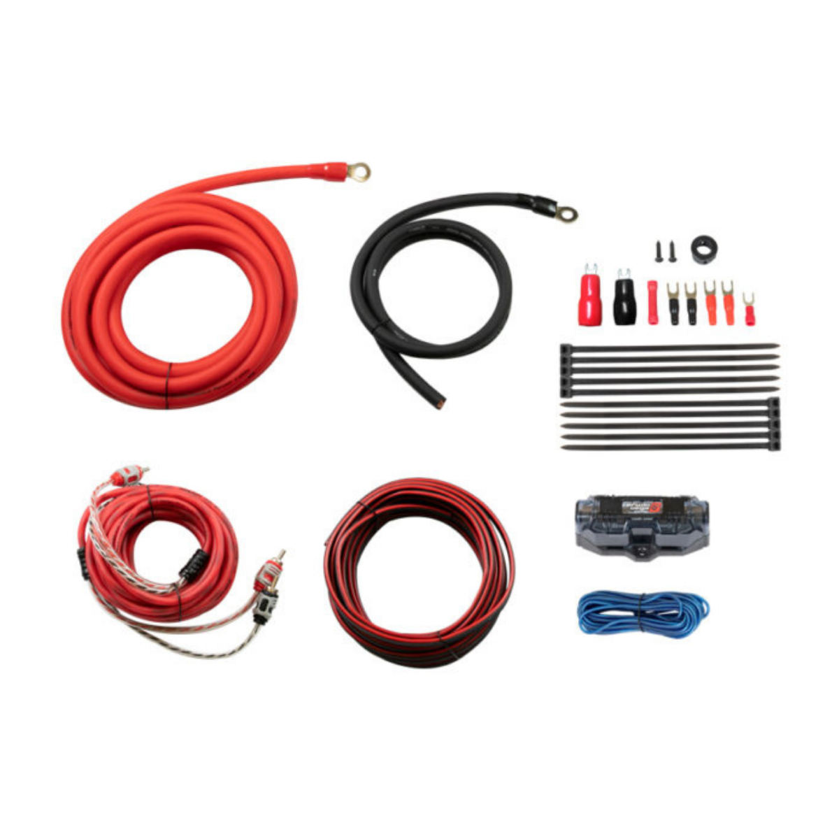 CAK42 - 4 Gauge 2 Channel Amplifier Connection Kits