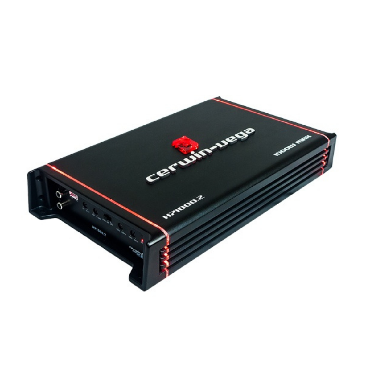 H71000.2 - 2 inchannel 1000W HED Series Amplifier w/ Bass Control Knob H71000.2