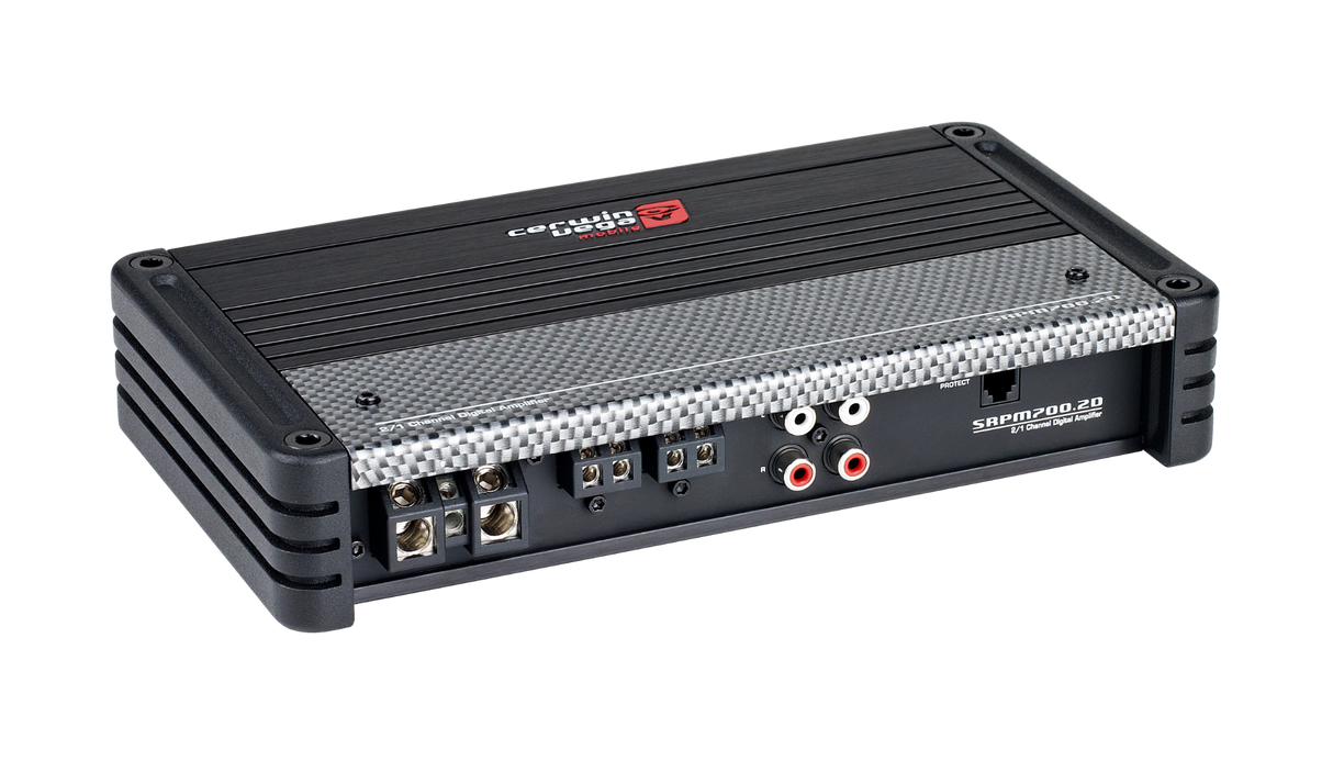 SRPM700.2D - 700W 2 inchannel STROKER Series Marine Digital Amplifier