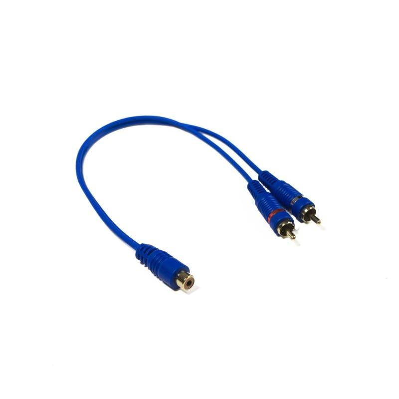 STINGER SSIBY2M RCA Y 2M-1F BLUE 25 per bag STINGER SELECT