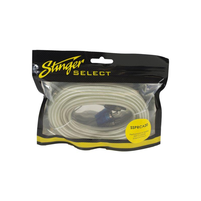 STINGER SSPRCA20 20FT PERFORMANCE SERIES COAXIAL RCA