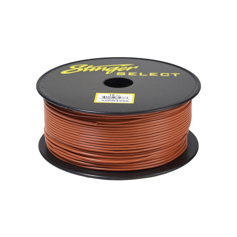 STINGER SSPW18BR 18 GA BROWN PRIMARY WIRE - 500 FT