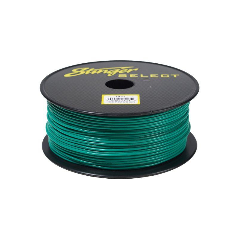 STINGER SSPW18GR 18 GA GREEN PRIMARY WIRE - 500 FT