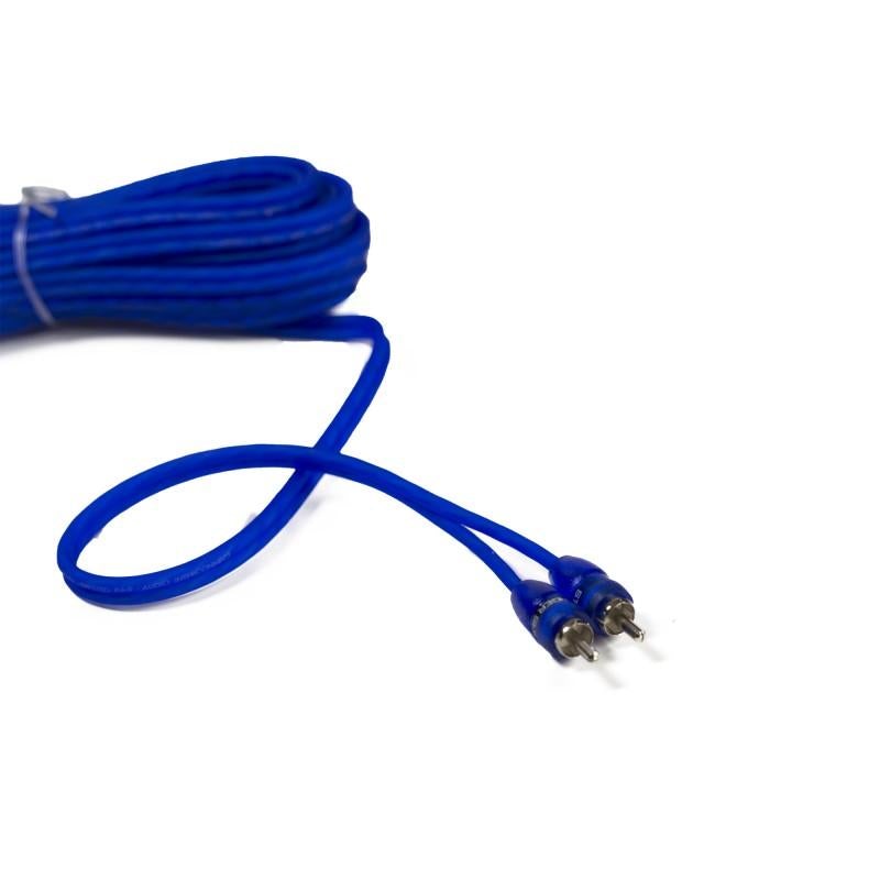 STINGER SSRCB1.5 1.5FT BLUE COMP SERIES TWISTED RCA