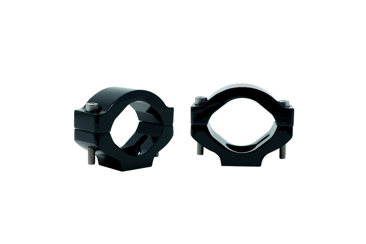 TCLRGBLK - Large Diameter Mounting Clamp for RPM Series Marine Wake Tower Speakers Black