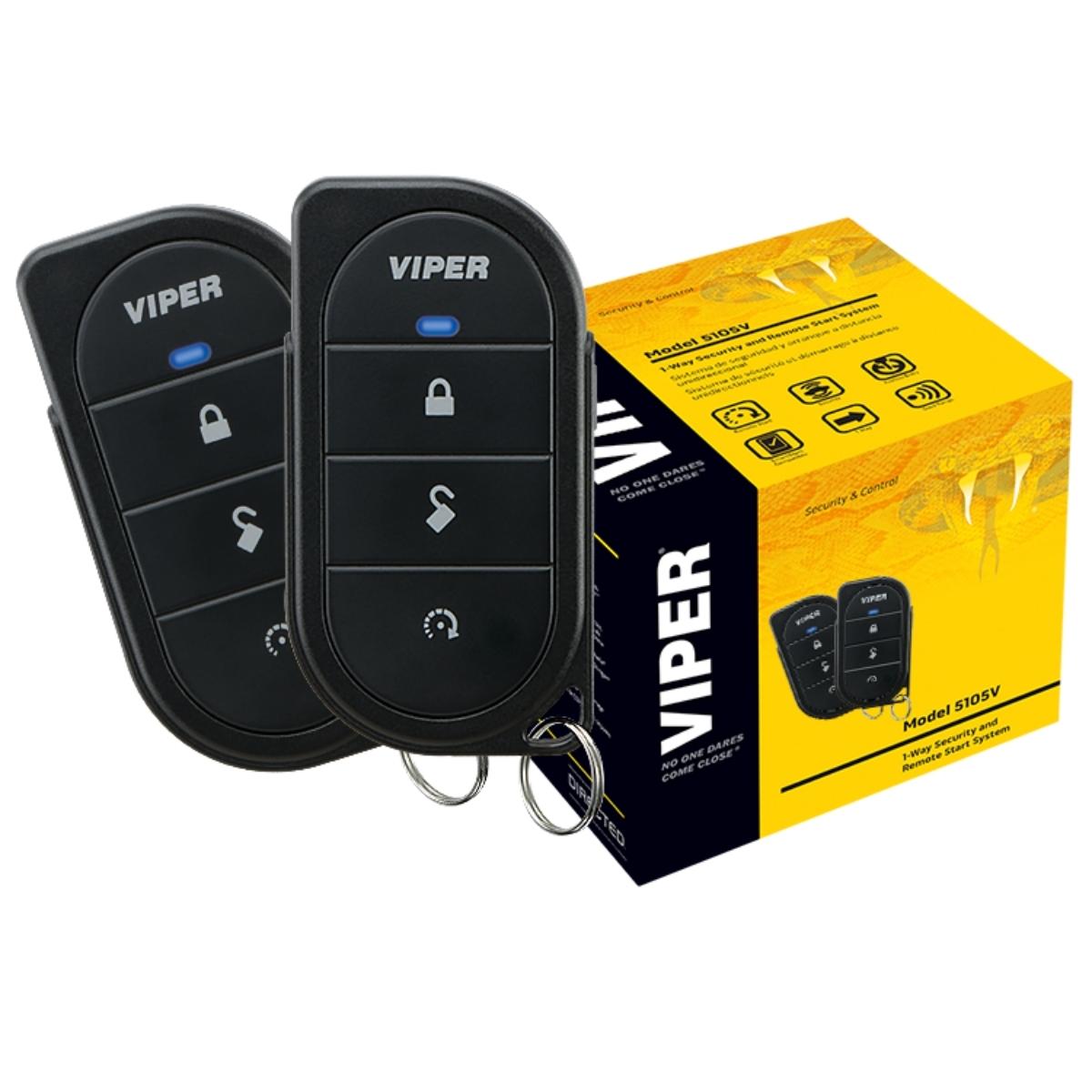 VIPER 5105V-1WAY SEC/RS SYSTEM 1/4 MILE RANGE