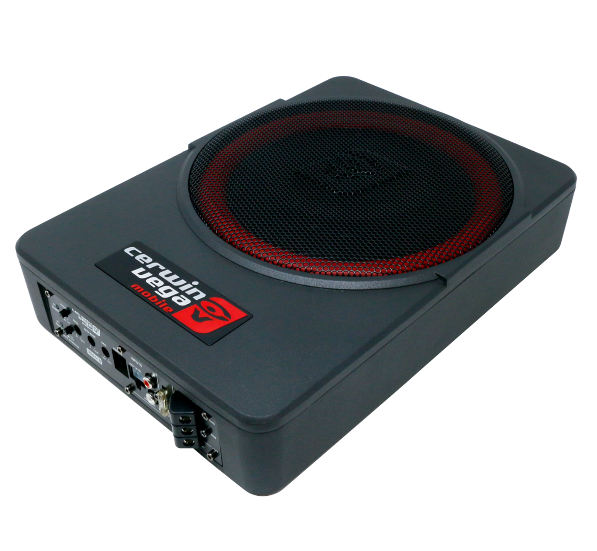 VPAS10 - 10" 2" 550W Max / 200W RMS Powered Active Subwoofer Enclosure + Bass Knob