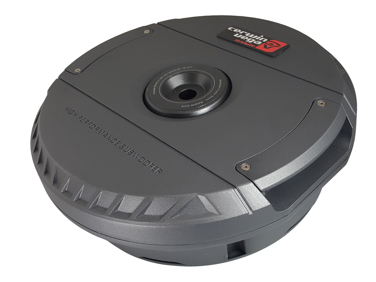 VPAS12ST - 12" 2Ω 600W / 150W RMS Powered Active Subwoofer Spare Tire Application