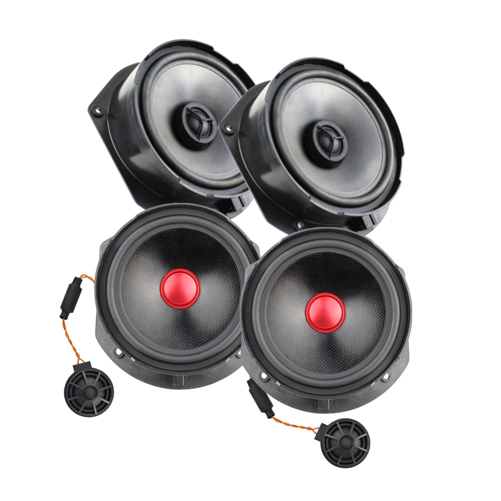 Diamond Audio VSP65CKTX Tesla Specific Model X 6.5 Inch Speakers Complete Replacement Kit